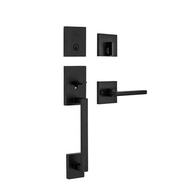 Kwikset: San Clemente Handleset Matte Black Finish